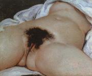 Gustave Courbet l origine du monde France oil painting artist
